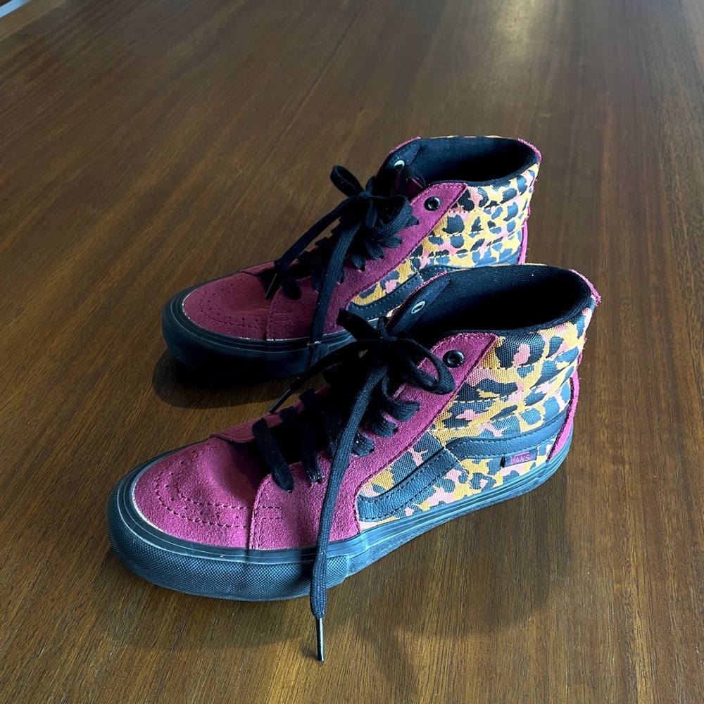 Glam High Top Vans